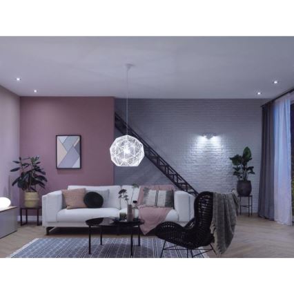 Начален комплект Philips Hue WHITE AMBIANCE 2xE27/8W/230V + Hue Bridge и димер превключвател