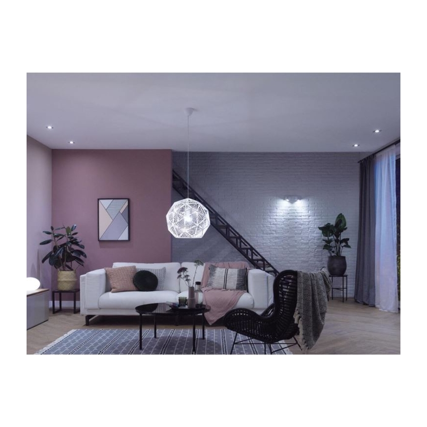 Начален комплект Philips Hue WHITE AMBIANCE 2xE27/8W/230V + Hue Bridge и димер превключвател