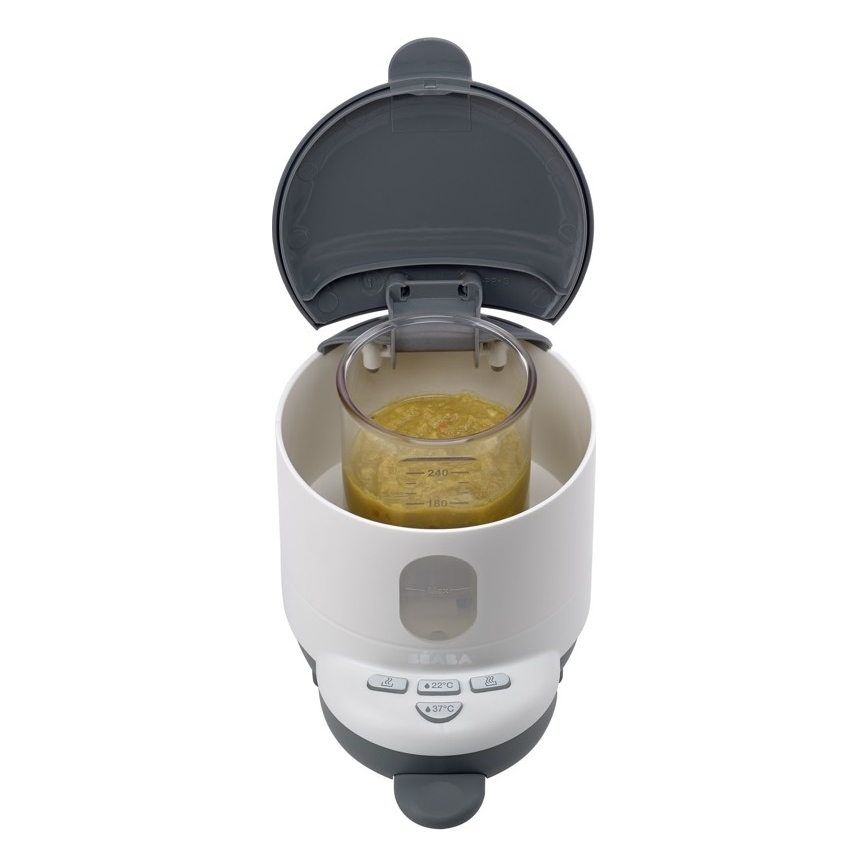 Beaba - Бебешки подгрявач за шишета BIB'EXPRESSO 2в1 бял