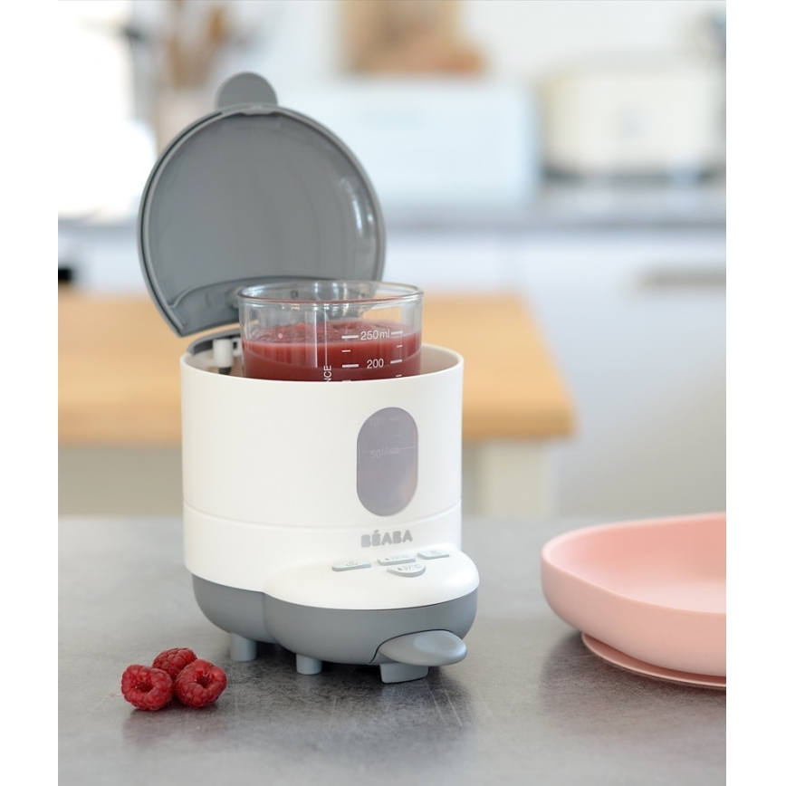 Beaba - Бебешки подгрявач за шишета BIB'EXPRESSO 2в1 бял