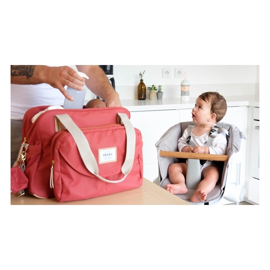 Beaba - Чанта за памперси GENEVA червен