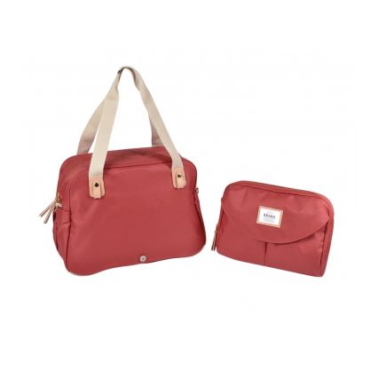 Beaba - Чанта за памперси GENEVA червен