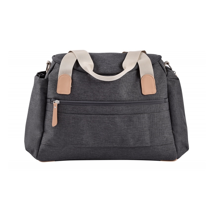 Beaba - Чанта за памперси за детска количка SYDNEY сив/бежов