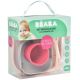 Beaba - Детски комплект за хранене Pink 4 бр.