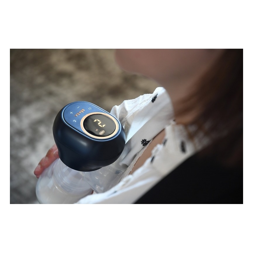 Beaba - Електрическа помпа за майчино мляко 180 мл 1500 mAh синя