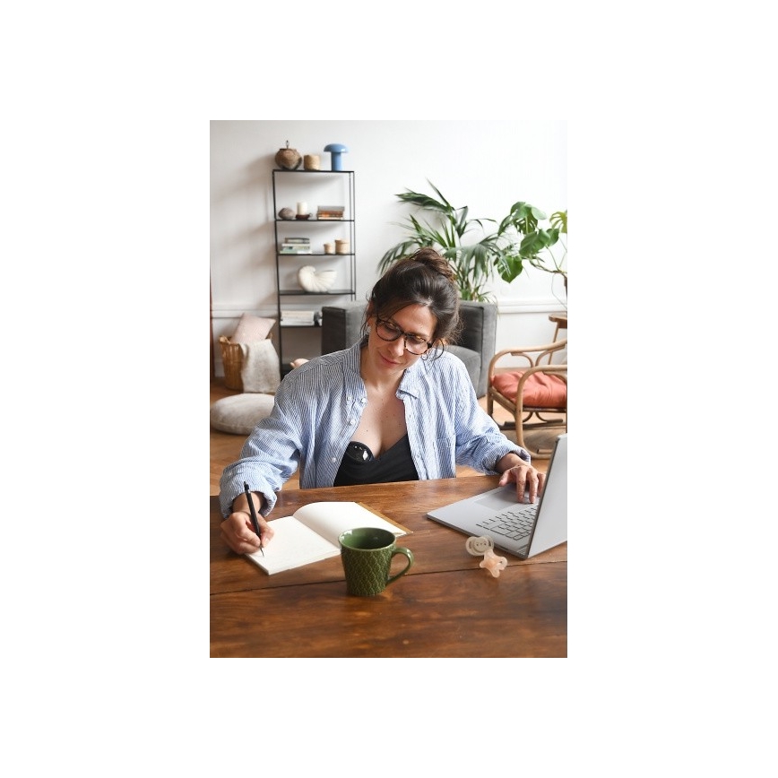 Beaba - Електрическа помпа за майчино мляко hands-free 180 мл 1300 mAh синя