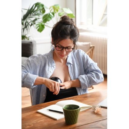 Beaba - Електрическа помпа за майчино мляко hands-free 180 мл 1300 mAh синя