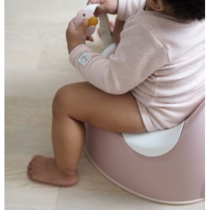 Beaba - Ергономично гърне розово