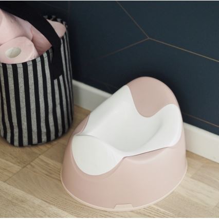 Beaba - Ергономично гърне розово