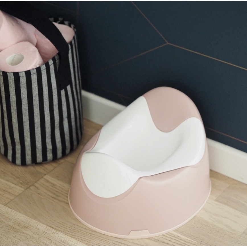 Beaba - Ергономично гърне розово