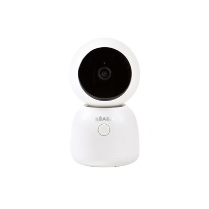 Beaba - Умен презареждаем детски бебефон с монитор ZEN NIGHT 720p 5V 4000 mAh Wi-Fi бял