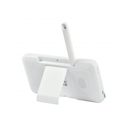 Beaba - Умен презареждаем детски бебефон с монитор ZEN NIGHT 720p 5V 4000 mAh Wi-Fi бял