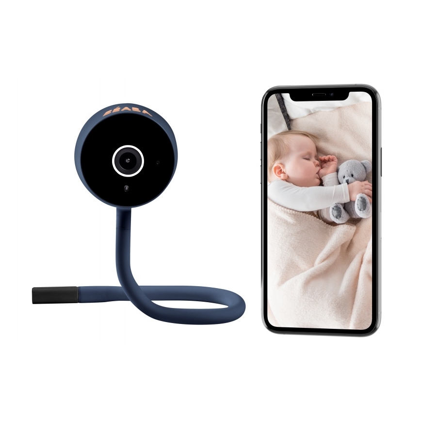 Beaba - Умна детска видеофона ZEN CONNECT 5V Wi-Fi синия