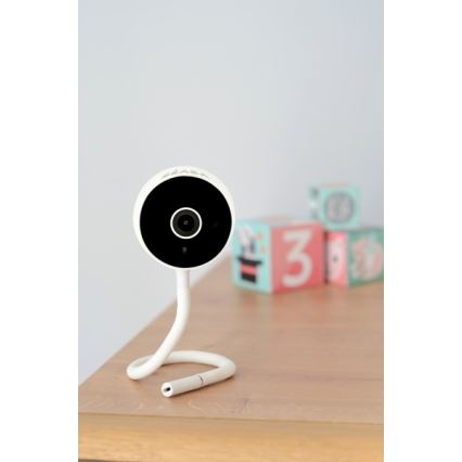 Beaba - Умна детска видеонаблюдателна система ZEN CONNECT 5V Wi-Fi бяла