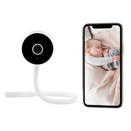 Beaba - Умна детска видеонаблюдателна система ZEN CONNECT 5V Wi-Fi бяла