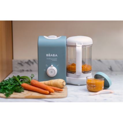 Beaba - Уред за готвене на пара 2в1 BABYCOOK EXPRESS син