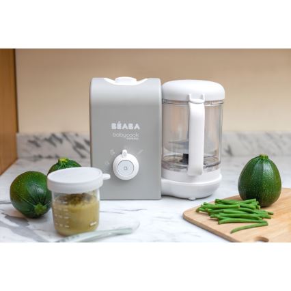 Beaba - Уред за готвене на пара 2в1 BABYCOOK EXPRESS сив