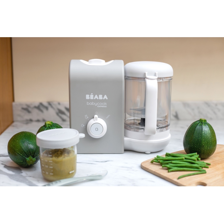 Beaba - Уред за готвене на пара 2в1 BABYCOOK EXPRESS сив