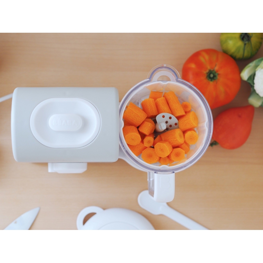 Beaba - Уред за готвене на пара 2в1 BABYCOOK EXPRESS сив