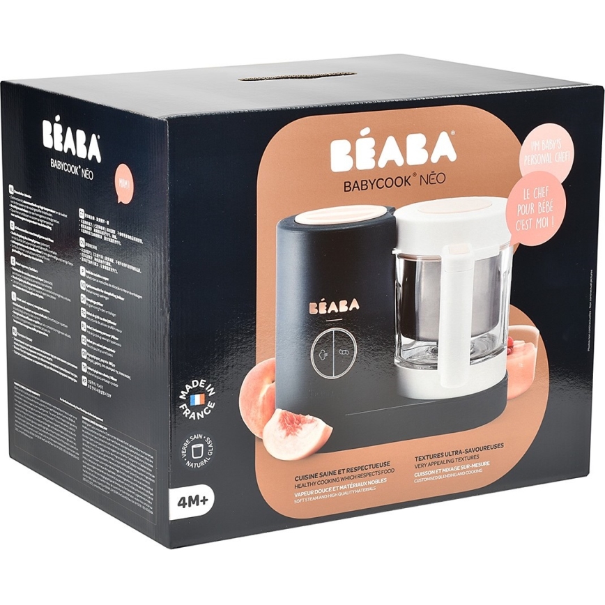 Beaba - Уред за готвене на пара 2в1 BABYCOOK NEO син/бял