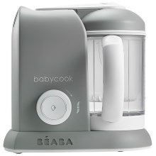 Beaba - Комбиниран уред за готвене на пара и блендер BABYCOOK сив