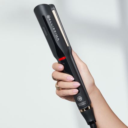 Bellissima 11948 - Инфрачервена преса за коса с LCD дисплей, 60W/230V, черна