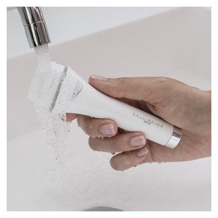 Bellissima 5167 - Почистваща четка за лице PURE&LIGHT 1xAA кремава