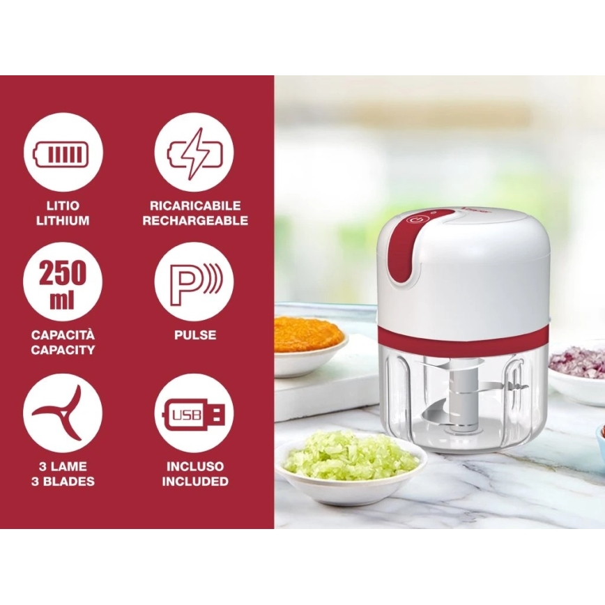 Beper - Акумулаторна кълцачка 30W/5V 1500 mAh 250 ml