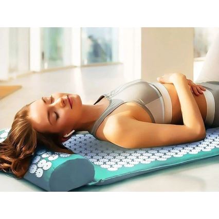 Beper - акупресурна подложка и възглавница в ментов цвят