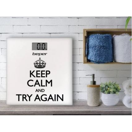 Beper - Електронна везна за тяло с LCD дисплей, 1xCR2032