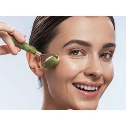 Beper - масажен ролер и нефритов камък Gua Sha