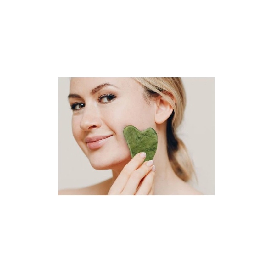 Beper - масажен ролер и нефритов камък Gua Sha