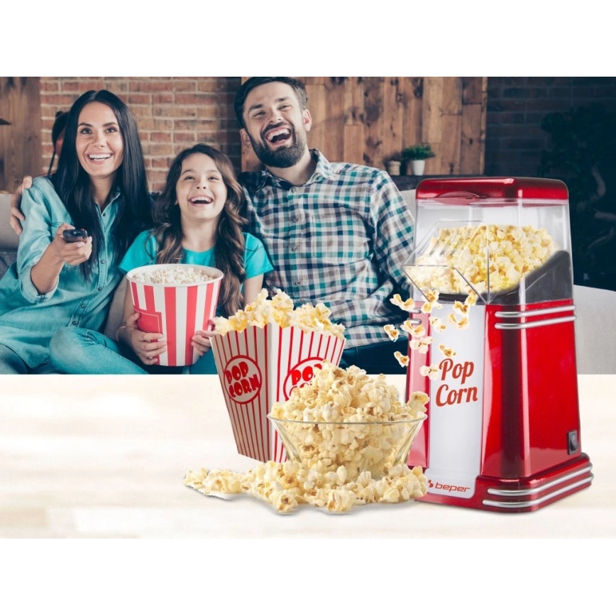 Beper - Машина за пуканки 1200W/230V