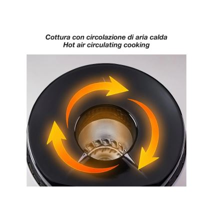 Beper - Машина за пуканки 1200W/230V с дизайн на футболна топка