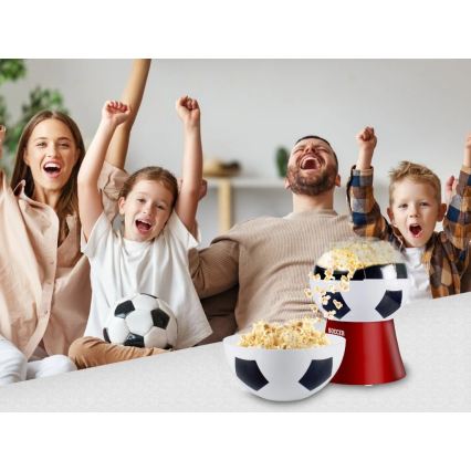 Beper - Попкорн машина 1200W/230V футбол/червена