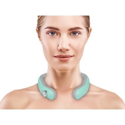 Beper - Презареждаем масажор за шията EMS 5V/900 mAh, цвят мента