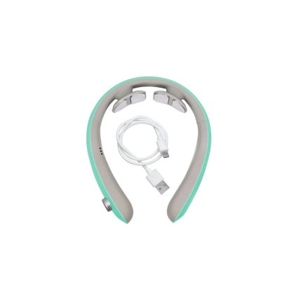 Beper - Презареждаем масажор за шията EMS 5V/900 mAh, цвят мента