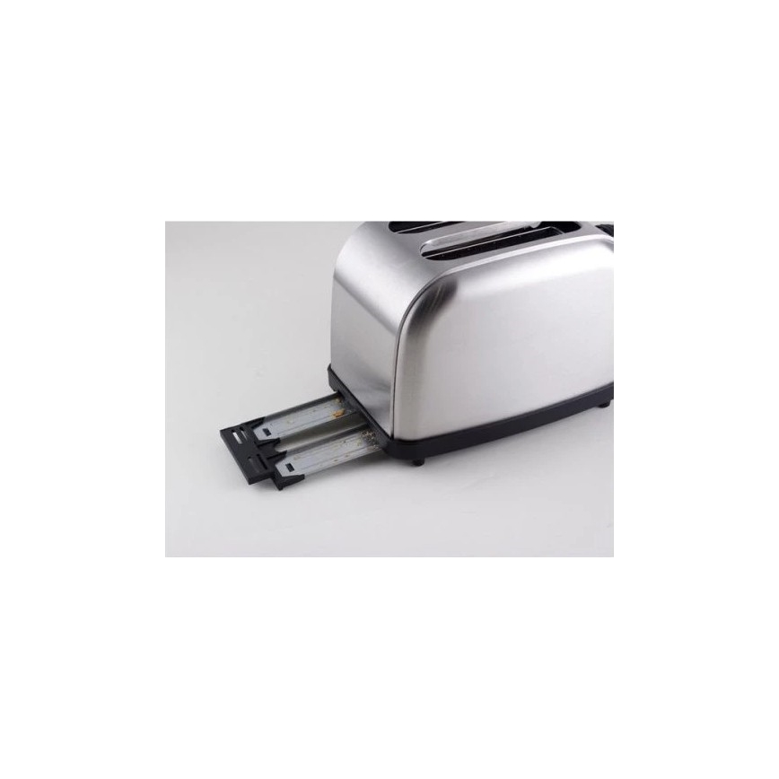 Beper - Тостер за 2 филийки 900W/230V от неръждаема стомана