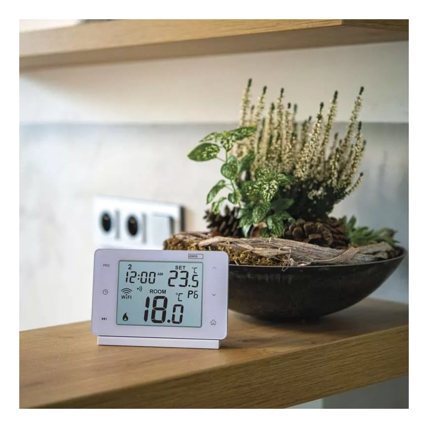 Безжичен дигитален термостат GoSmart 230V/16A Wi-FI Tuya