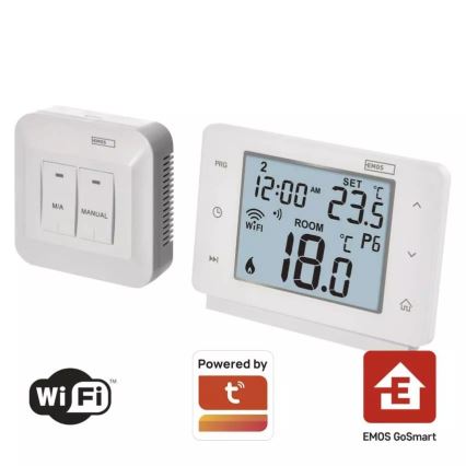 Безжичен дигитален термостат GoSmart 230V/16A Wi-FI Tuya