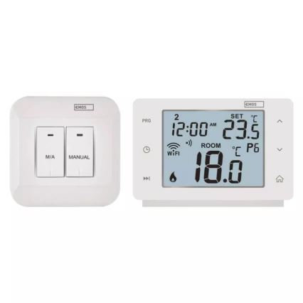 Безжичен дигитален термостат GoSmart 230V/16A Wi-FI Tuya