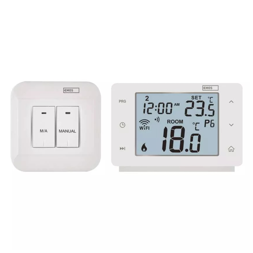 Безжичен дигитален термостат GoSmart 230V/16A Wi-FI Tuya