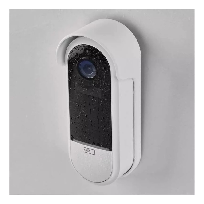 Безжичен видео звънец с датчик за движение GoSmart 5V 3xAA IP65 Wi-Fi Tuya