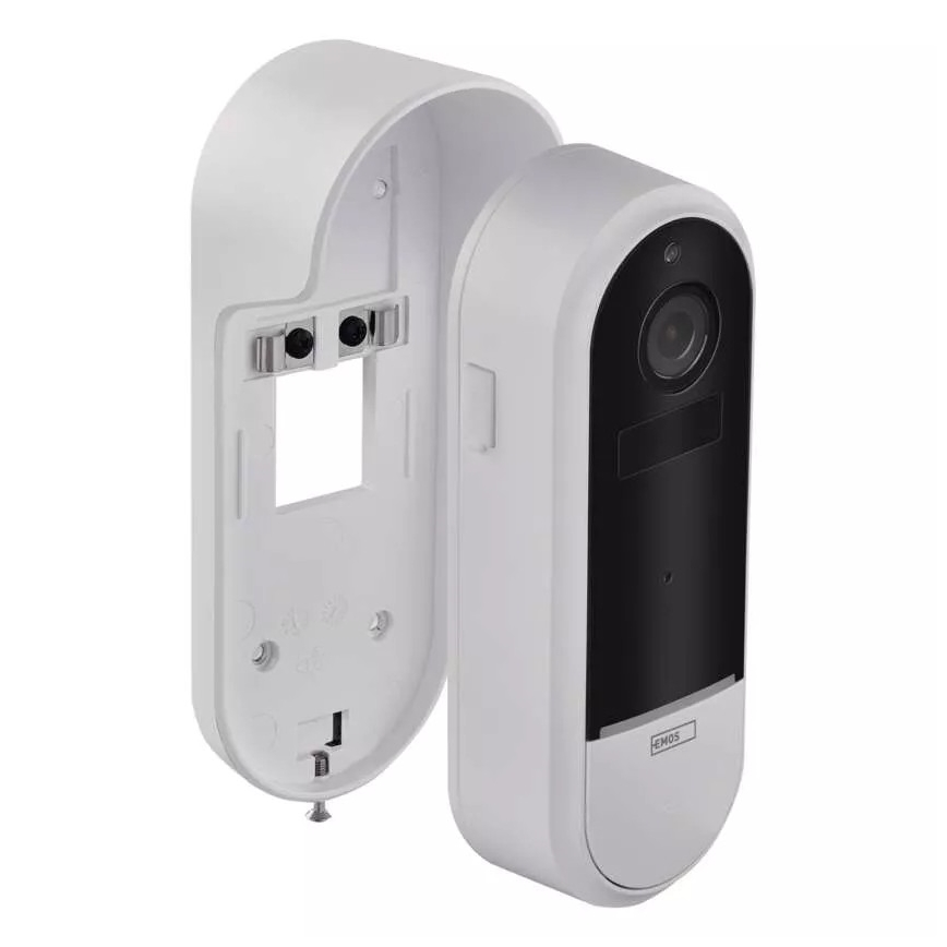 Безжичен видео звънец с датчик за движение GoSmart 5V 3xAA IP65 Wi-Fi Tuya