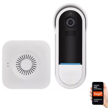 Безжичен видео звънец с датчик за движение GoSmart 5V 3xAA IP65 Wi-Fi Tuya