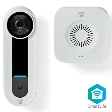 Безжичен видео звънец с Full HD 1536p сензор 3xAA Wi-Fi IP65