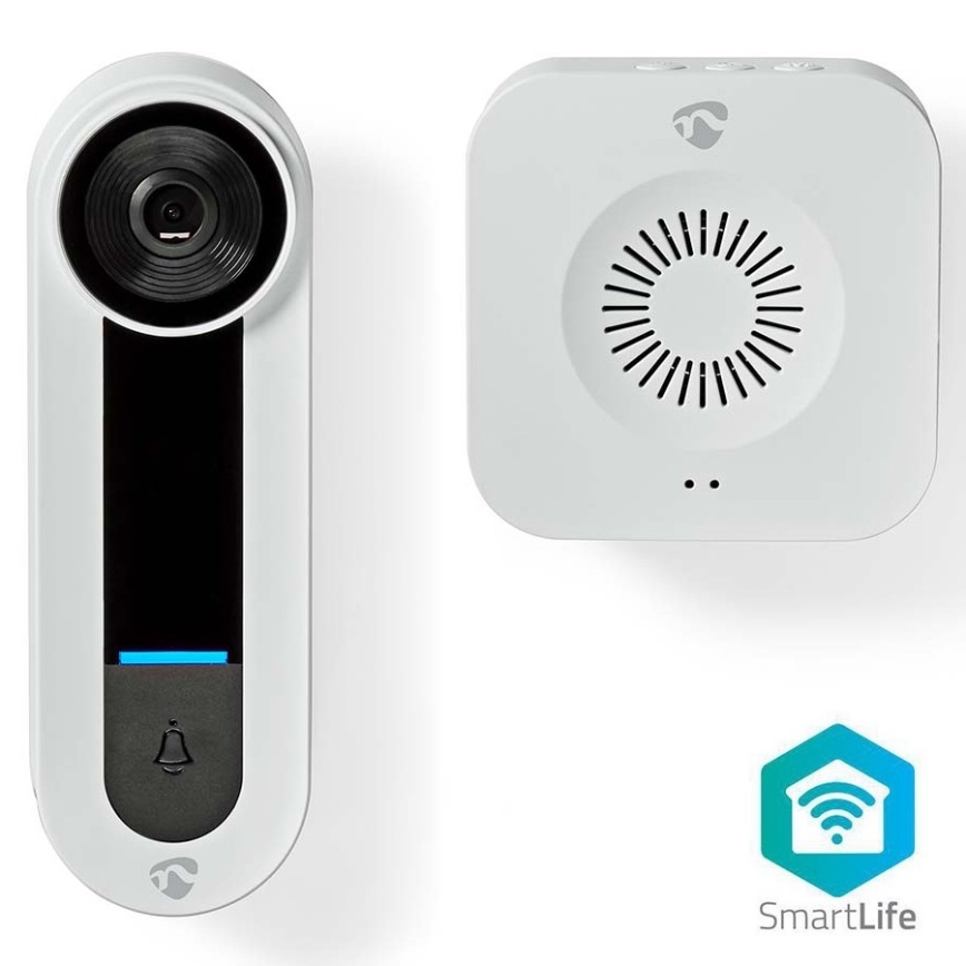 Безжичен видеозвънец със сензор Full HD 1536p 3xAA Wi-Fi IP65