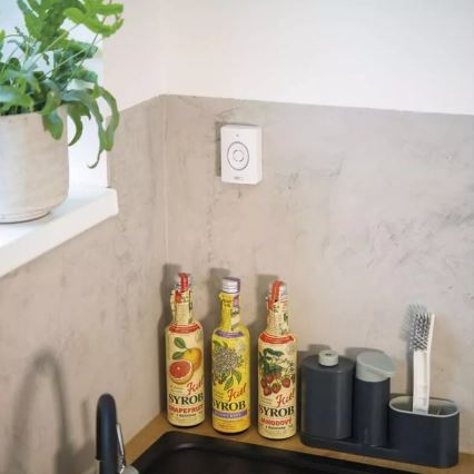 Безжичен видеозвънец със сензор за движение GoSmart 12V 3xAA IP44 Wi-Fi Tuya