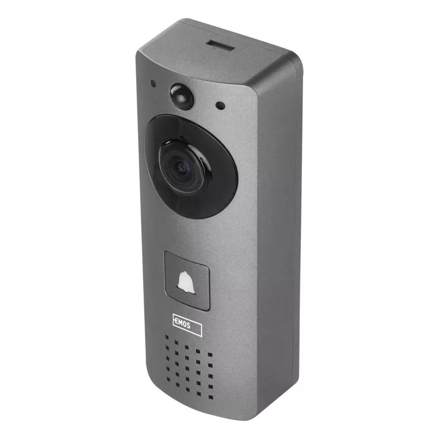 Безжичен видеозвънец със сензор за движение GoSmart 12V 3xAA IP44 Wi-Fi Tuya