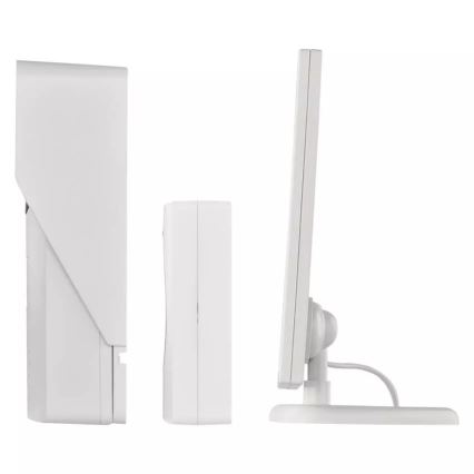 Безжичен видеозвънец със соларен панел GoSmart 4400 mAh 3xAA IP44 Wi-Fi Tuya